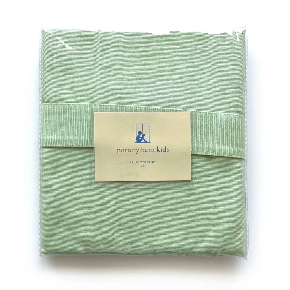 Pottery Barn Kids Sailcloth Drape Panel • 63”